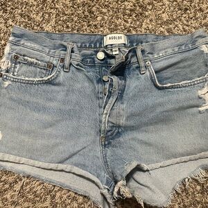 Agolde denim shorts
